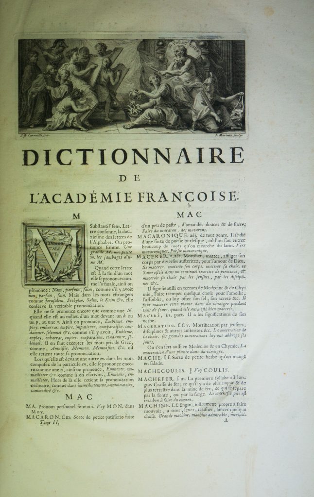 Amazon.com: Dictionnaire de l'Académie Française - tome 1