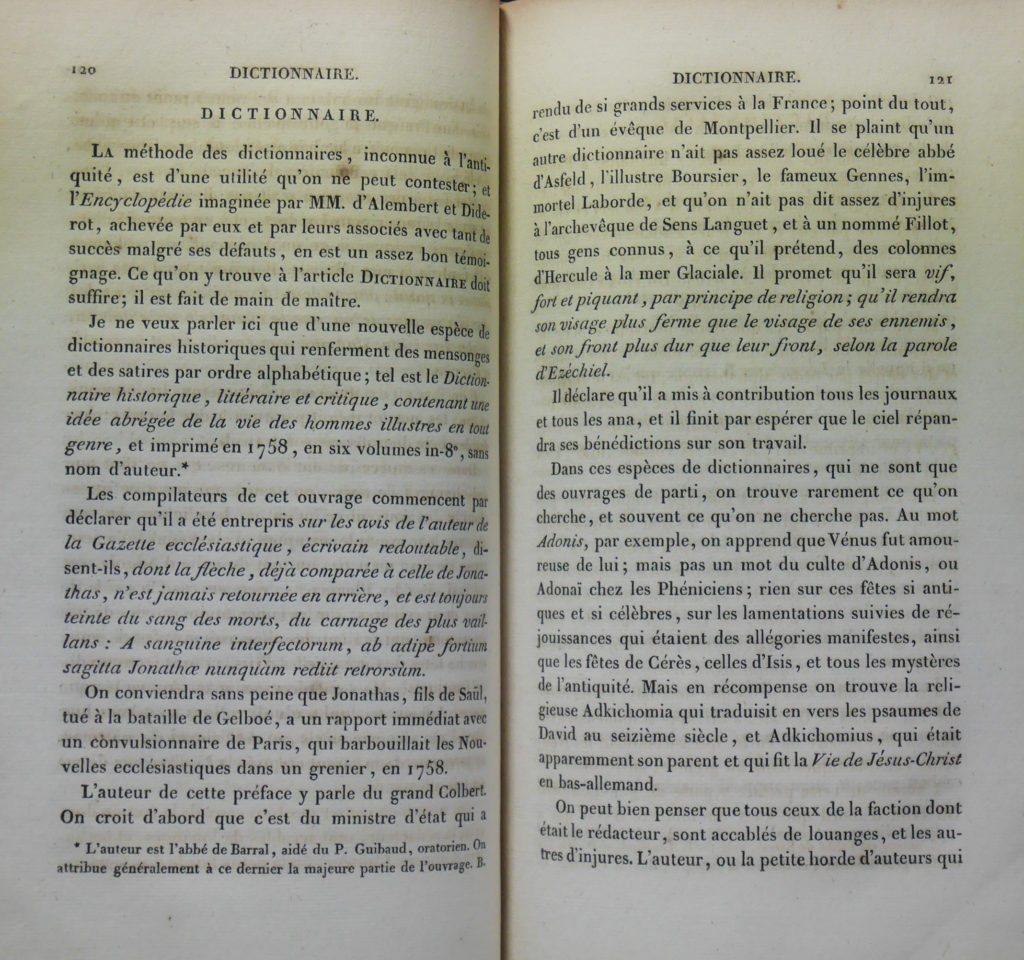 Dictionnaire philosophique (Le) Le Dicopathe