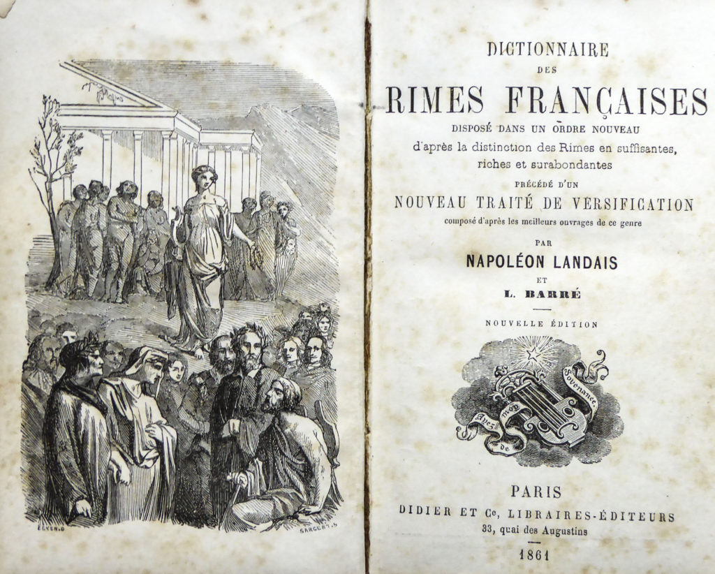 Dictionnaire Des Rimes Francaises Le Dicopathe