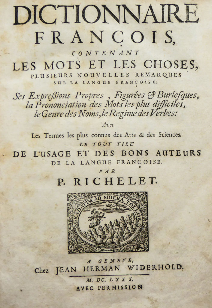 Dictionnaire Francois Le Dicopathe