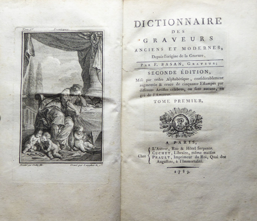 Dictionnaire Des Graveurs Anciens Et Modernes Le Dicopathe